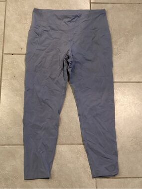 NWOT Core 10 High-Waist Slate Blue Active Leggings